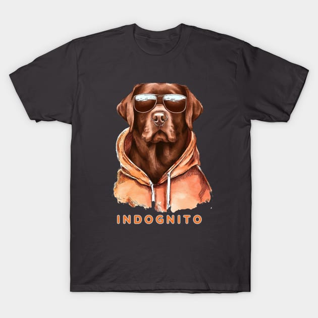 Labrador Retriever Indognito T-Shirt by ZogDog Pro